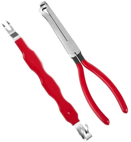 Alicates seccionales rápidos, alicates para conectores eléctricos: kit Pinze para desconectar el enchufe eléctrico, pinzas resistentes para anillos de seguridad establece herramientas de hardware auto