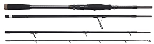 Savage Gear SG2 Power Game TR 2,43m H 40-110g - Reiserute zum Spinnfischen, Hechtrute für Angelreisen, Raubfischrute zum Kunstköderangeln, Rute