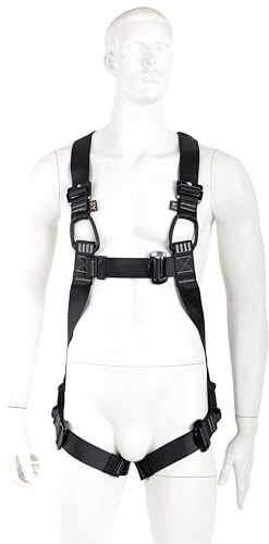 XForce Noire Lightweight 2 Point Fall Arrest Height Safety Harness (M-XL)