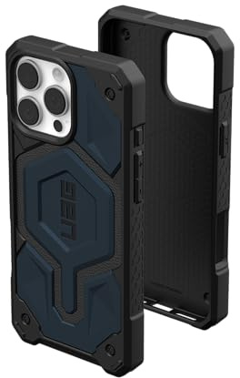 URBAN ARMOR GEAR Schutzhülle für iPhone 16 Pro Max, 17,5 cm, Monarch Pro, Kompatibel mit MagSafe-Ladegerät, Robuste, stoßfeste, rutschfeste Schutzhülle in Militärqualität, Grün