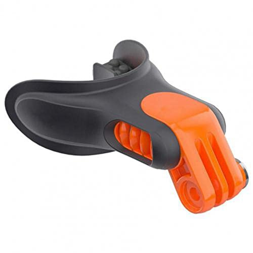 Asyduey Accessori per Fotocamere Portatili Cospicui con Montaggio Un Bocca per Boccaglio da Surf per Action Cam 7/6/5