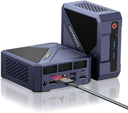 ORIGIMAGIC A1 Mini PC, med AMD Ryzen 7 7840HS-processor (upp till 5,1 GHz), 32 GB RAM 1 TB SSD, professionell mini-stationär dator