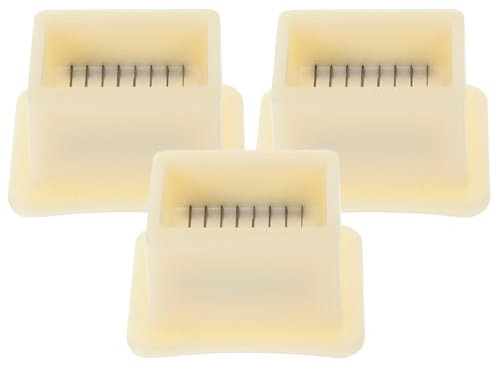 VALICLUD 3 pièces Coupe Légumes Acier Inoxydable Outils de Découpe Multifonctionnels pour Haricots Verts et Légumes Gadget de Cuisine Pratique