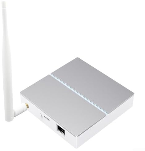 para Gateway para 3.0 Wired Home: cobertura de doble banda con señal externa de alta ganancia de hasta 35 m, soporta 128 Sub-Devi