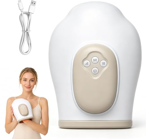 Massaggiatore elettrico manuale modello intelligente a compressione termica e massaggio shiatsu per mano, polso e dita, per alleviare il dolore per artrite e tunnel carpale