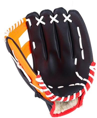 Softbollsvante för vuxna,Sportsbasebollvante för barn,Förtjockade Baseball | Singelhandskar Barn Ungdom Vuxna | Hand Throw Mitts Handskar Set Ungdomsbaseball pojkar Flickor Träningsutrustning