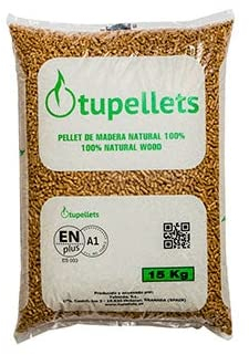 15KG PELLET DE Madera. para Usar EN Estufas O CALDERAS Especiales.