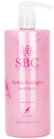 SBC Gels Sbc Collagen Bath and Shower Crème,1l