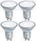 WSMCN GU10 LED Warmweiß Lampe, 4W Ersetzt 50W Halogenlampe, 3000K 450lm Warmweiss Glühbirnen, 120°Abstrahlwinkel Leuchtmittel, AC 230V Flimmerfrei Strahler, Nicht Dimmbar Energiesparlampe, 4 Stücke