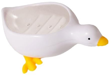 Porte-savon en forme de canard Design pratique et amusant pour salle de bain et cuisine