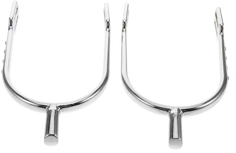 CALLARON Bling Sporen Mit Kristalleinlage Zinklegierung Englische Reitsporen Für Herren Und Damen Pferdezubehör Für Anspruchsvolle Reiter