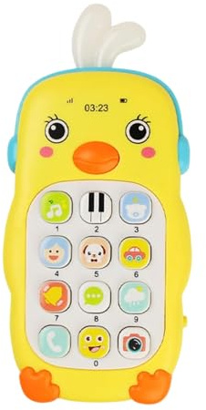 Telefono Giocattolo,Cellulare Con E Suoni Per Giocare | Giocattoli Educativi Per La Infanzia - Per Casa Auto Viaggio Passeggino Aula Bambini Asilo Scuola Materna Compleanno