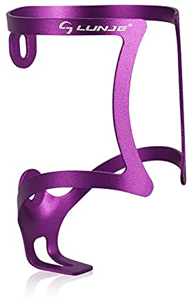 AMZLORD Porte-bouteille d'eau pour vélo en alliage d'aluminium 6061 Violet