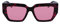 Calvin Klein Jeans Women's CKJ23608S Sunglasses, Pink Havana, Einheitsgröße