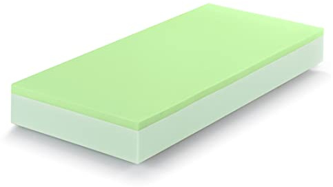 Marcapiuma Materasso Singolo BIO Memory 80x190 alto 16 cm BIO DREAM H2 Medio/Rigido Ecologico Green Ortopedico Rivestimento COTONE DREAM Sfoderabile Antiacaro Traspirante 100% Made in Italy