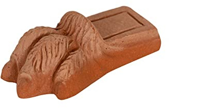 Biscottini Piedini sottovasi Set da 12 per Piante da Esterno 11,5x5,5x7 cm - Sottovasi da Esterno Grandi Leone - Sottovaso per Piante da Esterno - Sottovaso