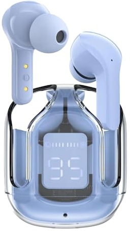 True Wireless Buds - Écouteurs Stéréo À Réduction De Bruit, Écouteurs Intra-Auriculaires sans Fil | Écouteurs sans Fil avec Son Immersif, Écouteurs sans Fil Étanches pour La Plupart des Smartphones