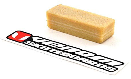 Venom Skateboards Griptape Cleaner Rubber Eraser Tool for Cleaning Grip tape Sandpaper on skate boards Removes Dirt Dust for all Standard Skateboard Decks, Longboards, Cruisers, Scooters, Surf Skates