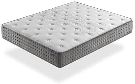 DORMISSIMO Colchón Muelles Ensacados SFERA 80X190 Altura 25 CM | Multicapa, Antiestres, Ergonómico, Transpirable, Firmeza 3/5 Media