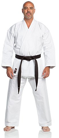 Ronin Brand 12oz. Traditional Heavyweight Karate Uniform (White, 4)