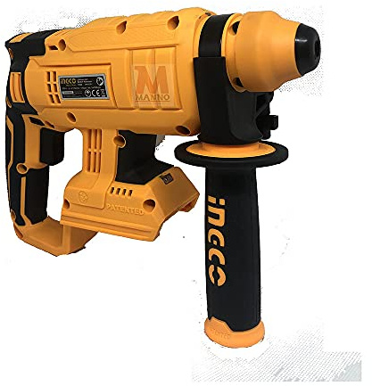 Ingco CRHLI2201 Martello Demlitore A Battteria 20 V 2.0 J Attacco Sds Plus Batteria e Caricabatteria Non Inclusi