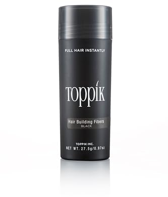 TOPPIK 27,5g Haarfasern Haarverdichter Streuhaar Schütthaar Schwarz