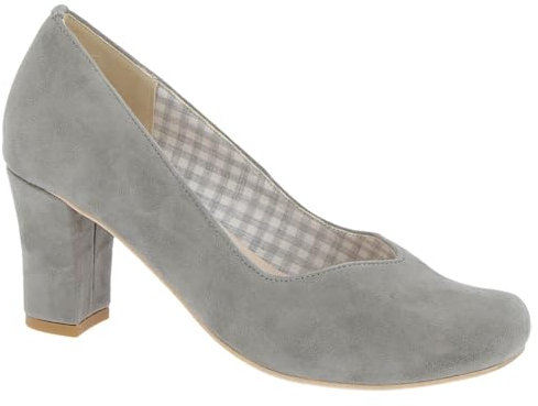 Hirschkogel Damen Pumps, Taupe, 39 EU
