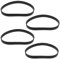 EMSea 4pcs Vacuum Cleaner Belt Vacuum Replacement Belt 440012733 Rubber Belt Replace Part Compatible with Hoover PowerDash Pet FH50700 FH50701
