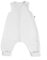 Julius Zöllner Schlafoverall Jumper Musselin, 0,5 TOG, waschbar bei 40°C, Made in Germany, Oeko TEX Standard 100, Ivory, Gr. 80