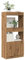 Lauuoeriau Furniture Item Home Highboard Artisian Oak 63x33x140 cm Engineered Wood-Möbel