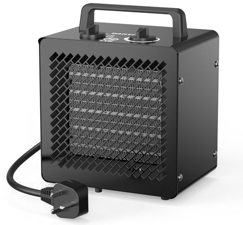 DAHTEC 2800W Portable Ceramic Fan Heater - Fast Heating & Energy Efficient - Electric Space Heaters - Overheat Protection - Ideal for Home & Office