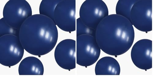 Navy Blue Balloons 100 Pack 12 inch Blue Party Balloons Strong Thick latex Helium Balloons for Graduate Birthday Kids Party Weddings Baby Shower Events Decorations