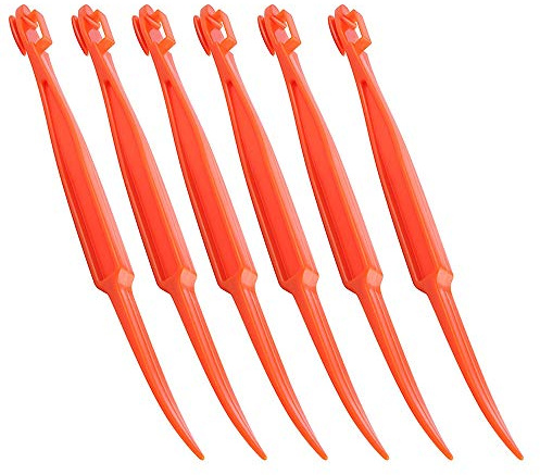 Orange Peelers, Xloey 6Pcs Plastic Easy Slicer Cutter Peeler Remover Opener Kitchen Accessories Knife Cooking Tool Kitchen Gadget (New)