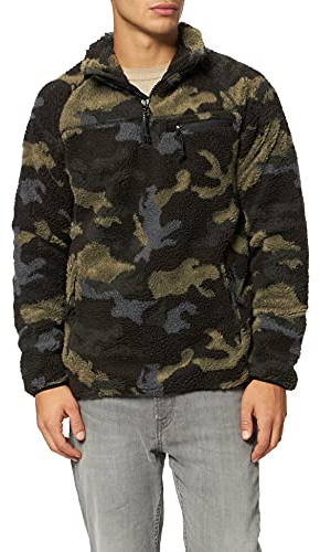 Brandit Teddyfleece Troyer, Farbe: darkcamo, Größe: 5XL