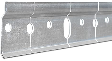 emoebelbeschlaege Schrankaufhängeschiene Aufhängeschiene Länge2m Schrankschiene Wandschiene Aufhänger für Oberschrank (1X Aufhängeschiene L.2m MS007)