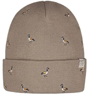 Barts Beanie Vinson Ducks Strickmütze mit Enten-Patches 3127 Taupe 24