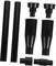 BAZEITFLOW 8 Pcs Fountain Spray Heads Set Nozzles for Submersible Pump Durable for Pool Aquarium and Garden Use