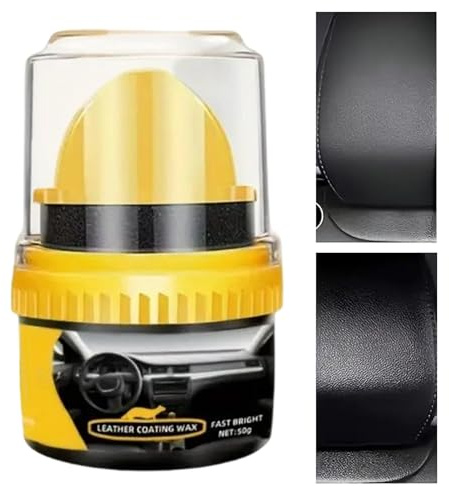 Crema Per La Riparazione Della Pelle Automobilistica, Detergente Nutriente Per La Pelle A Lunga Durata, Crema Per La Manutenzione Della Per Cruscotto, Sedili, Pannelli Delle Porte E Superfici In