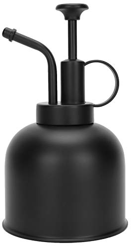 Hapivida Retro Sprüher Zerstäuber 300ML Edelstahl Bewässerungssprühflasche Blume Sprühflasche Gießkanne für Zimmerpflanzen Orchideen und Sukkulenten