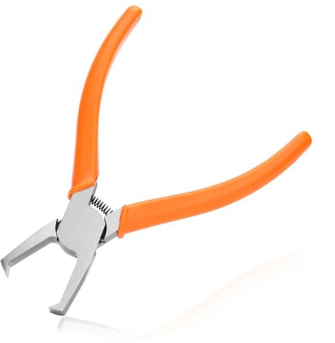 LEONTOOL Transverse End Cutter SMT/SMD Chip Cutters Side Cutting Pliers 90 Degree Blade Front Angle Cutter with Extra Long Flat Nose Flush Cutters with 0.39 Inches Cutting Edge for Tight Places