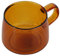 Tazza da caffè Trasparente 250ML Bicchieri in Borosilicato Resistenti Al Calore Tazze con Manico Bicchiere Termico Isolato per tè Cappuccino Latte Bevande Calde e Fredde con