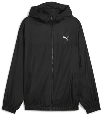 PUMA Unisex Relaxed Windbreaker Windjacken, PUMA Black,