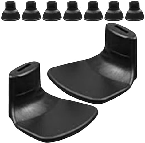 AKOOSY Boquilla de Flauta 9 Piezas Pegatinas de Instalación, Accesorio de Ayuda para Aprender a Tocar la Flauta, Cabezal de Repuesto para Práctica y Enseñanza Musical