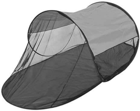Tenda da campeggio traspirante a forma di barca, tenda da campeggio all'aperto per zanzare, tenda da lancio a mano, tende a maglie estese tenda pieghevole portatile durevole per il campeggio