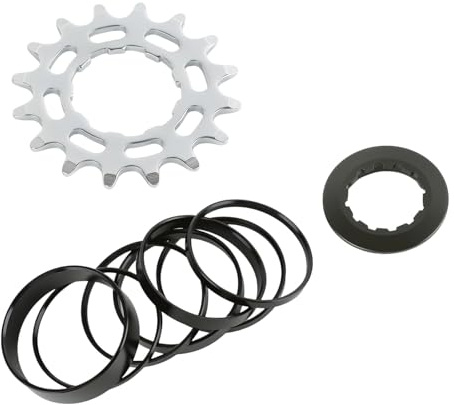 APGLSXY Bicycles - Juego de conversión de ruedas libres de una sola velocidad para bicicletas, 16T 18T, aleación de aluminio, juego de conversión de ruedas libres