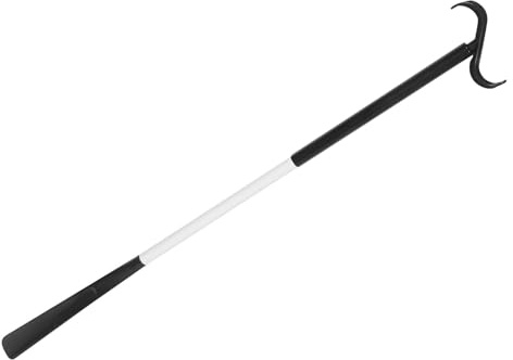 DRESSOOS Calzador y Ayuda para Vestirse para Discapacitados y Mayores, Abs Negro, Fácil de Usar en Casa