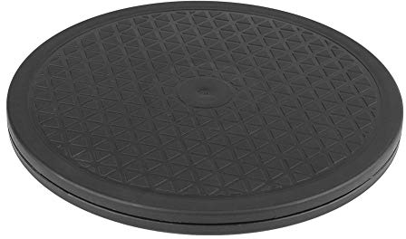Plate-forme rotative multi-usage, plateau tournant pivotant à 360 ° de 10 ''/25 cm de diamètre, plateau tournant, Lazy Susan pour peinture photographique pour grand écran TV