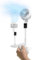 SNAG Ventilatore a Piantana Silenzioso con Telecomando - Display Digitale Touch, Timer 12 Ore, Potente Motore 50W, Con Aromaterapia, Pale Aerodinamiche, Oscillazione 65°, Inclinazione 90°