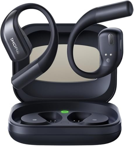 1MORE S70 Open Ear Headphones - True Wireless Bluetooth, Comfortable Out of Ear Earbuds, Balance AIR+, IPX5 Waterproof, 40H Playtime, App Control, Clear Calls