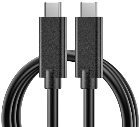 BHHB USB4 Câble USB C vers USB C, transfert de données 40 Gbps, Câble usb c charge rapide 240W 48V/5A Compatible avec Thunderbolt 4/3, Câble vidéo 8K@60Hz pour MacBook, iPhone, Samsung Galaxy (1.5m)